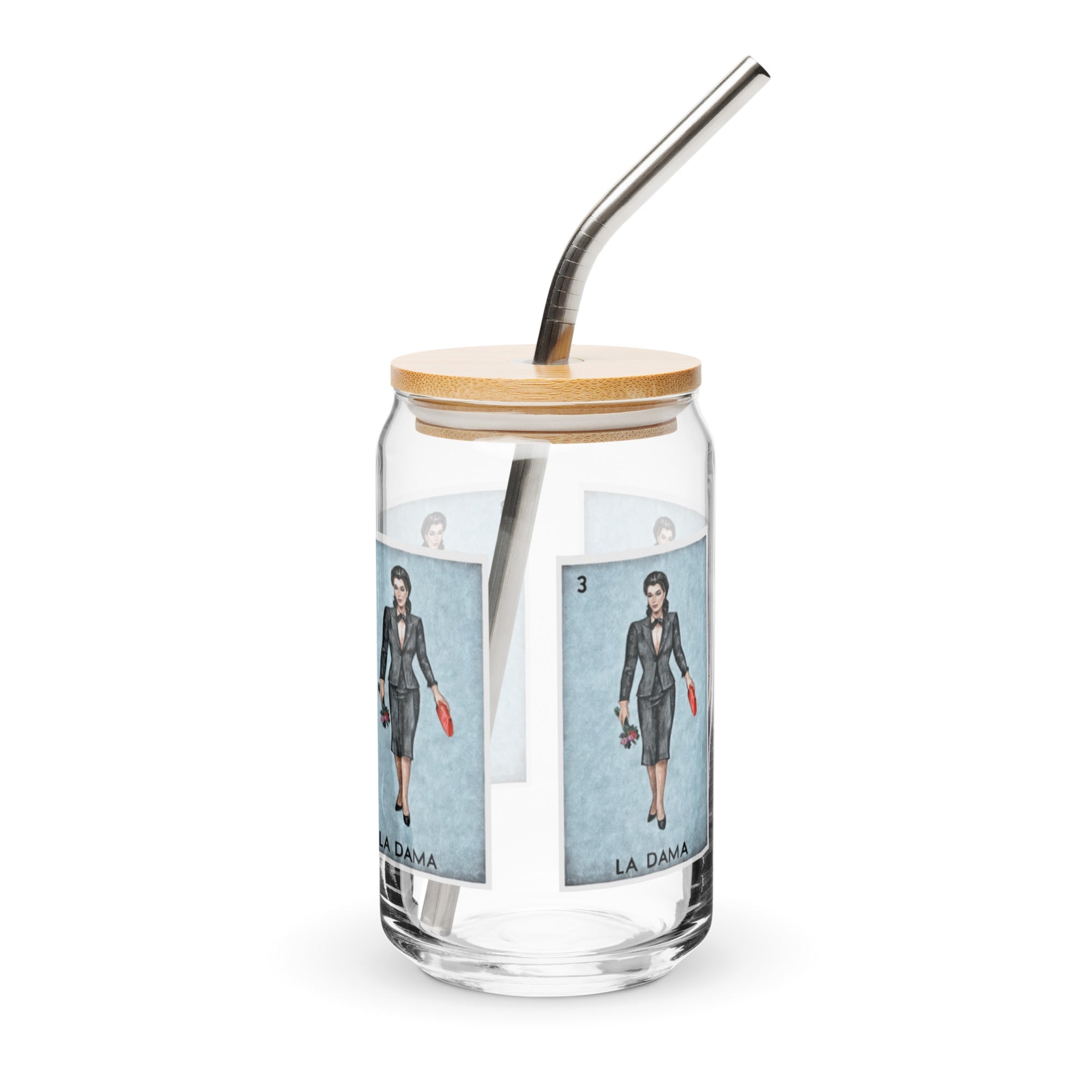 Can-shaped glass